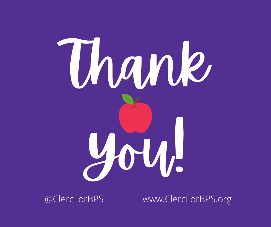ClercForBPS's tweet photo. 💜 THANK YOU to all that voted in the Primary Election this year!
We are fortunate in Bellevue to have so many candidates willing to serve our schools that are obviously knowledgable and caring individuals.
#clercforbps #TeamBPS https://t.co/SBVwT4qlaZ