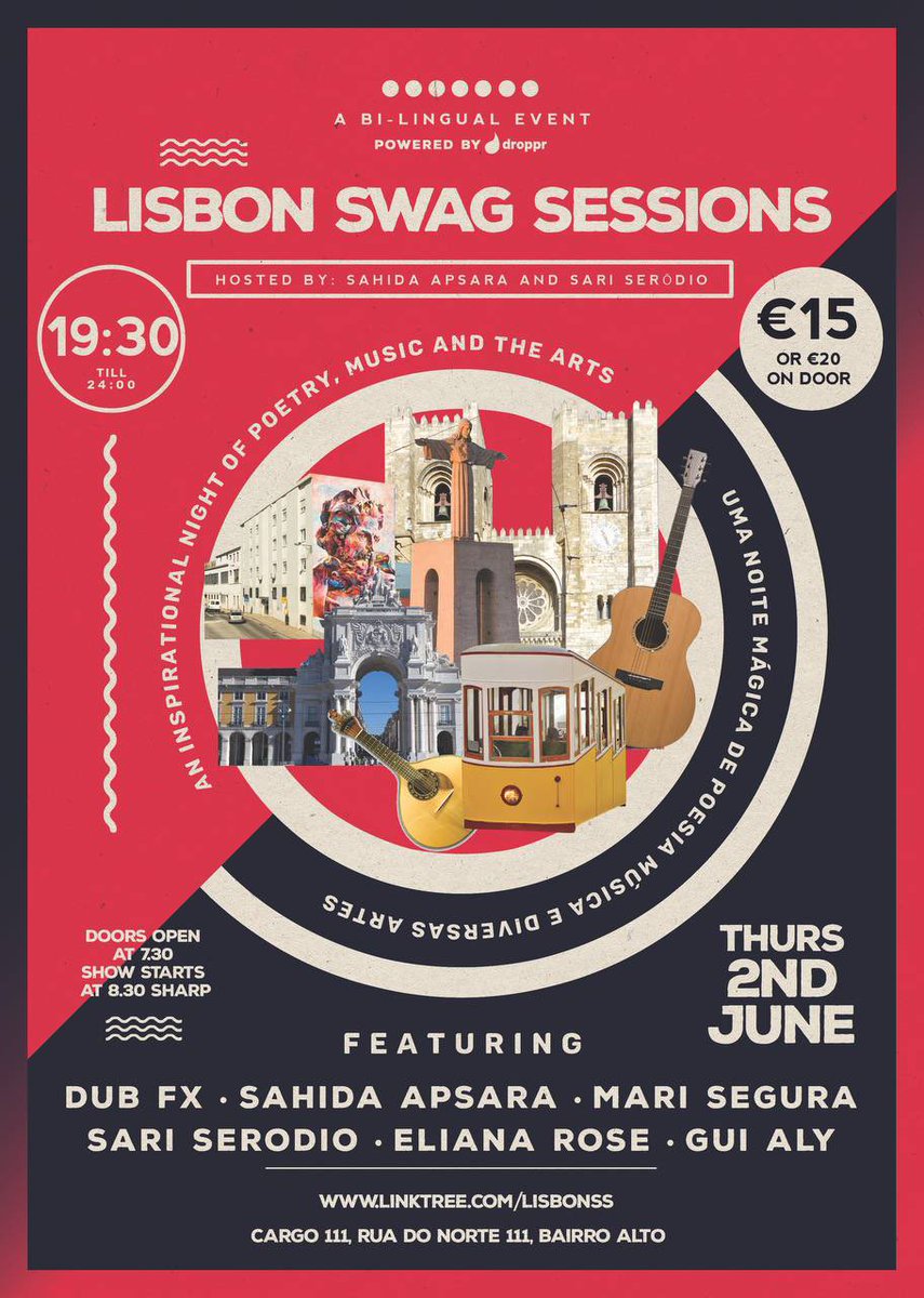 NFTdroppr's tweet photo. We're excited to sponsor The #Lisbon Swag Sessions being produced and hosted by @NFTdroppr community member @SariSerodio on June 2nd!! https://t.co/lKbbpQiCyg