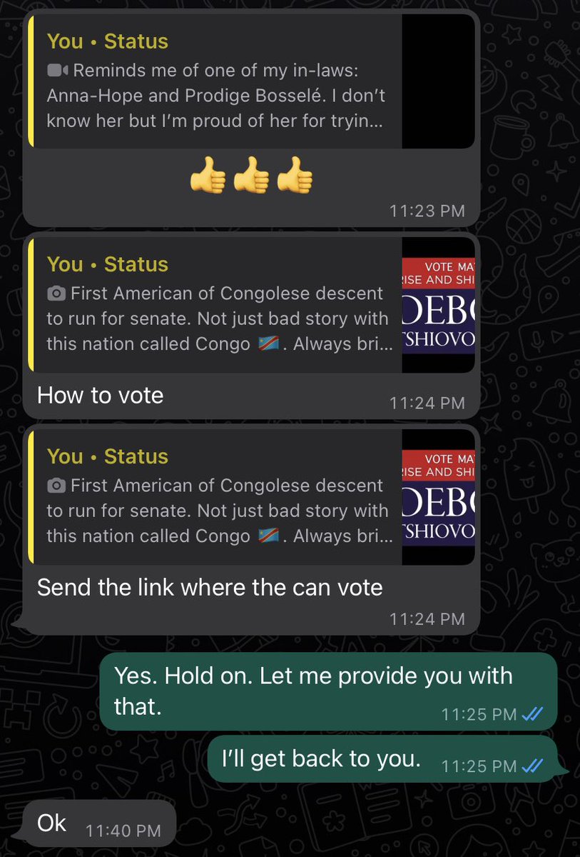 ABwesi's tweet photo. @TshiovoM I’m in the state of Kentucky and a friend asked how they can vote for you. How do we do that and can we do that. A link would be highly appreciated. https://t.co/zbm6B7Rqu2