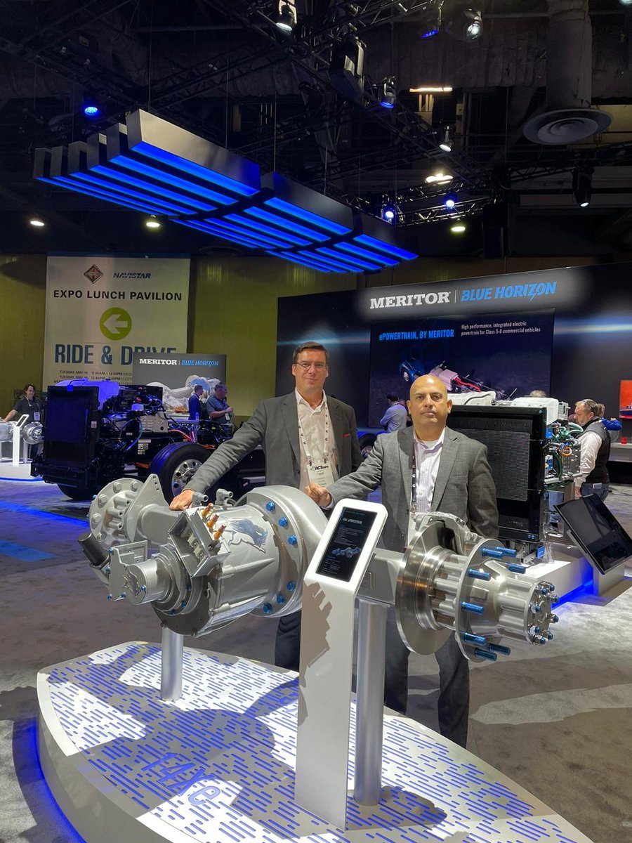 DanfossEditron's tweet photo. We've loved showcasing how strong industry partnerships like our one with @Meritor can drive the #electrification revolution forward at this week's #ACTExpo! https://t.co/swqD0iHouE