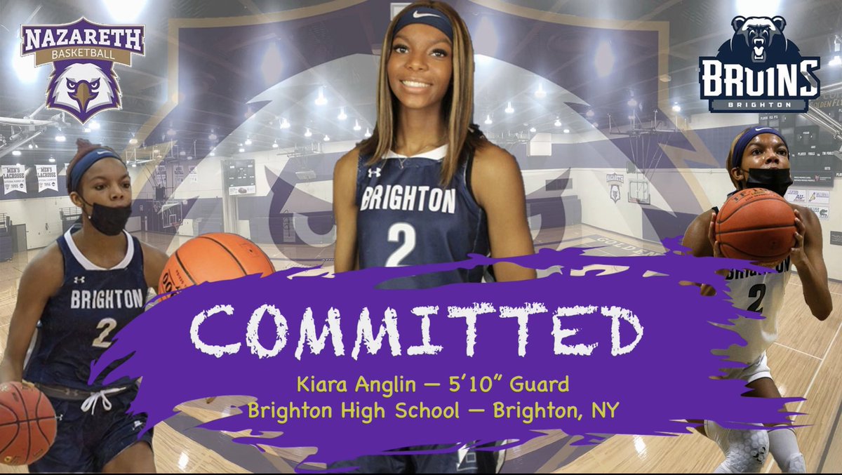 Next up!

🏀Welcome Kiara Anglin!! Kiki comes to us from Brighton HS and is a Nursing major!! #nazhoops #nazarethcollege #classof2026 #committed #naznation #nazfamily