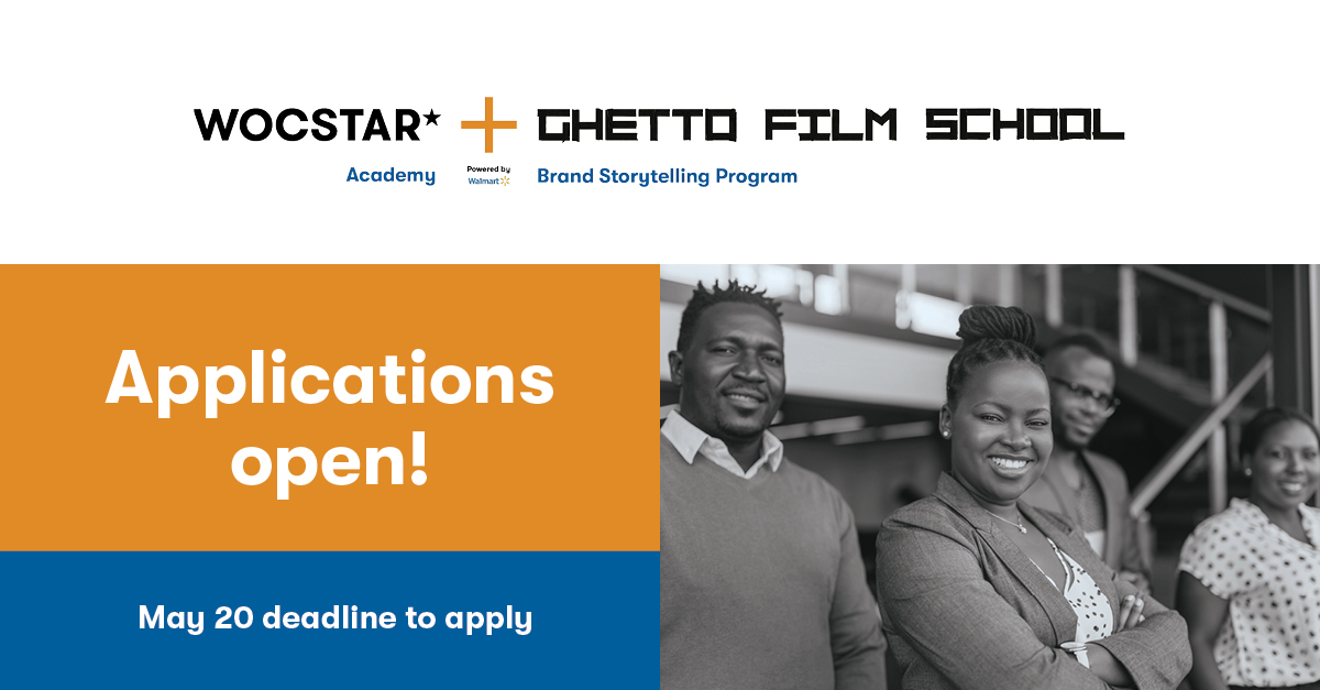 FOUNDERS!
Just a few spots left for the @WOCstarFund Academy &amp; <a href="/ghettofilm/">Ghetto Film School</a> Storytelling Program!
Join us for our first Cohort &amp; let's scale your business!
Apply by May 20, 2022!

Visit Wocstargfs.com to apply and learn more.

 #entrepreneurs #capitalraising #storytelling