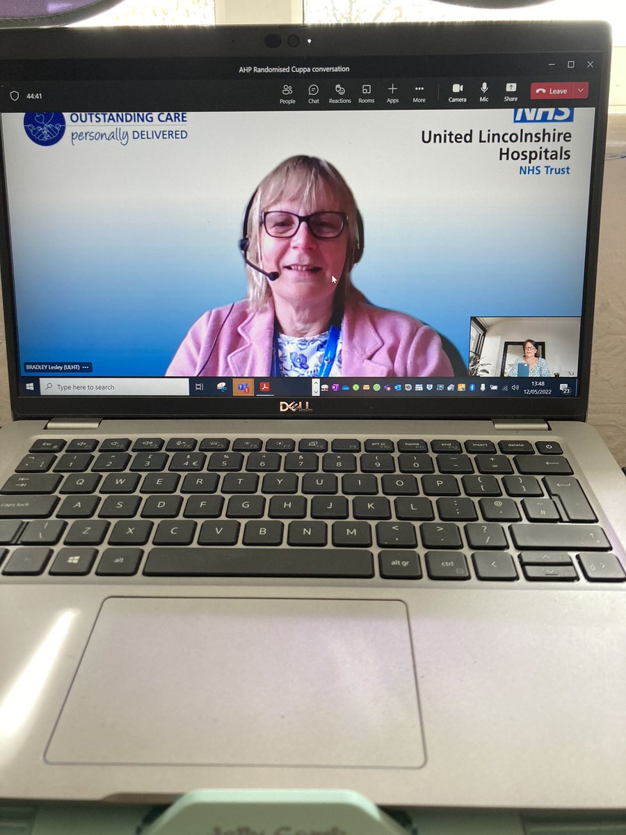 RuthCocks1's tweet photo. Fantastic meeting my colleague Lesley Bradley today and finding out about her role and teams.
So good a conversation we forgot the cuppa!#AHPConnections https://t.co/45STa97bT5