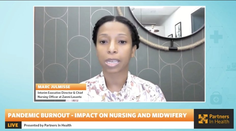 “If we want to talk about compassion fatigue, it's the systemic issue that you go against and that ties into burnout. The systemic issues you are talking about were here to provide and alleviate the stress and suffering that our patients are going through,... (cont.)