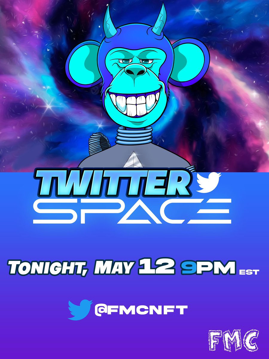 fmcnft's tweet photo. Tonight at 9pm we don’t it one more time let’s build a@better community together see you there 🥇

https://t.co/5NBXT8AASD

#nft #NFTCommunity #NFTGiveaway #NFTCollection #NFTs #NFTProjects #NFTcollectibles #nftphotography #NFTshill https://t.co/niHCZXDUBc