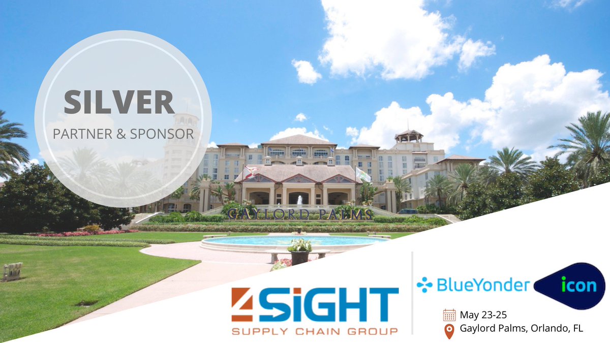 4SiGHTtweets's tweet photo. Attending #BYICON2022? 4SIGHT is a proud @BlueYonder silver partner and ICON 2022 sponsor. Join us in the Innovation Zone to hear how our Blue Yonder-accredited professionals help clients design, implement, and support their supply chain solutions: https://t.co/TnEj8eFPly https://t.co/gKYJTFmalf