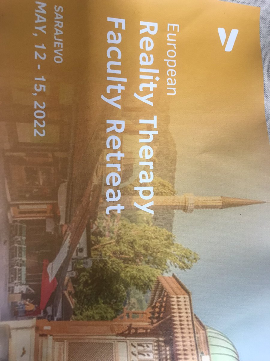 NowCounselling's tweet photo. Delighted to be here in #Sarajevo #Bosnia with our colleagues at the European Assocation for #RealityTherapy Faculty Conference https://t.co/0EY89uvS03