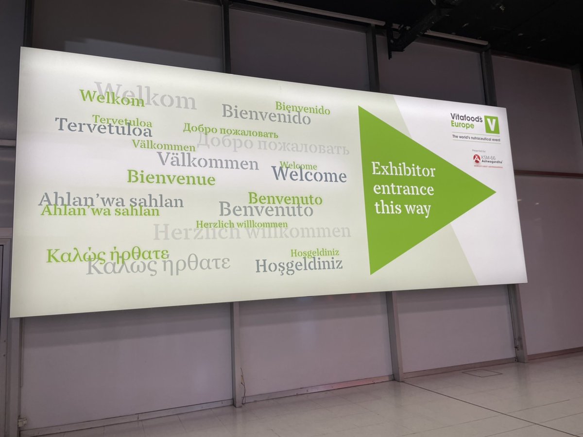 SynbioTechInc's tweet photo. That's a wrap for #VitafoodsEurope !
We have three fantastic,exciting and successful days, thanks to all the visitors and organizers for their support.
Let's keep in touch. See you next year🙌
会いに来てくれてありがとうございます、来年もよろしくお願いいたします!
#synbiotech https://t.co/hDJBAxgzV3