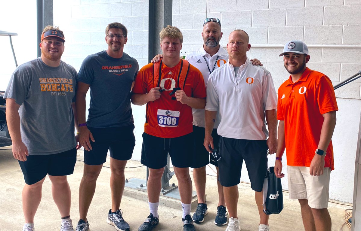 Orangefield’s <a href="/HunterAshworth3/">Hunter Ashworth</a> finished 6th in the 4A boys shot put.

Ashworth’s best put was 50-10.25. <a href="/coachsmalley23/">Josh Smalley</a>