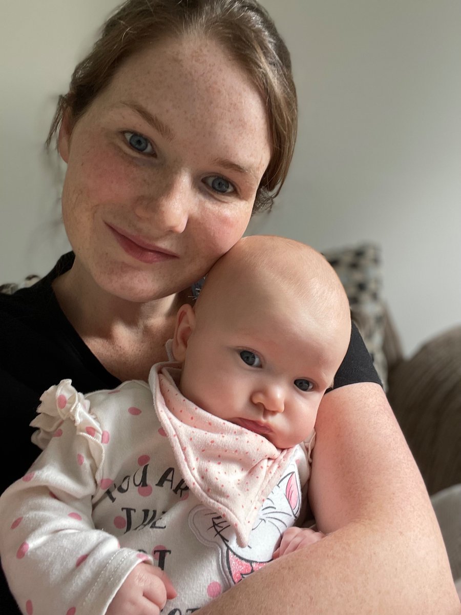 NAShelbyR's tweet photo. Just me &amp; my 12 week old 😱 they call me “Sienna’s Mummy” which is the most amazing thing in the world to hear - I do miss being Nursing Associate Shelby - going back to work is bitter sweet but we’re a little way off yet! Hope everyone is well 💙 https://t.co/Ce5qskJ9ME