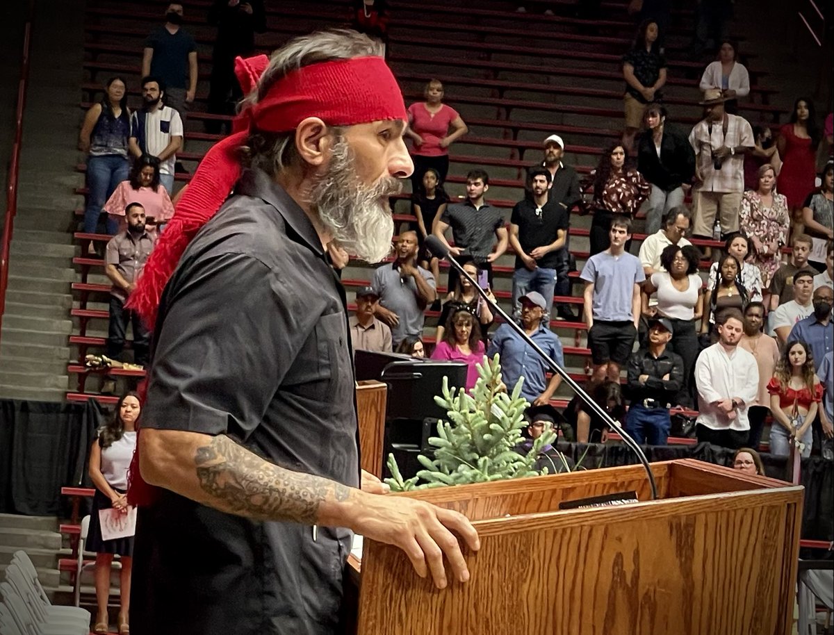 DougZiedonisMD's tweet photo. Amazing Raza Graduation ⁦@UNM⁩!Gratitude to El Centro de la Raza for your ongoing support of students &amp; hosting a great personalized &amp; cultural celebration. Congrats to all graduates, families &amp; friends. Thanks Rosa Isela Cervantes &amp; team ⁦@ElCentroUNM⁩ ⁦⁩ @unmhsc https://t.co/AbMHQupA4T