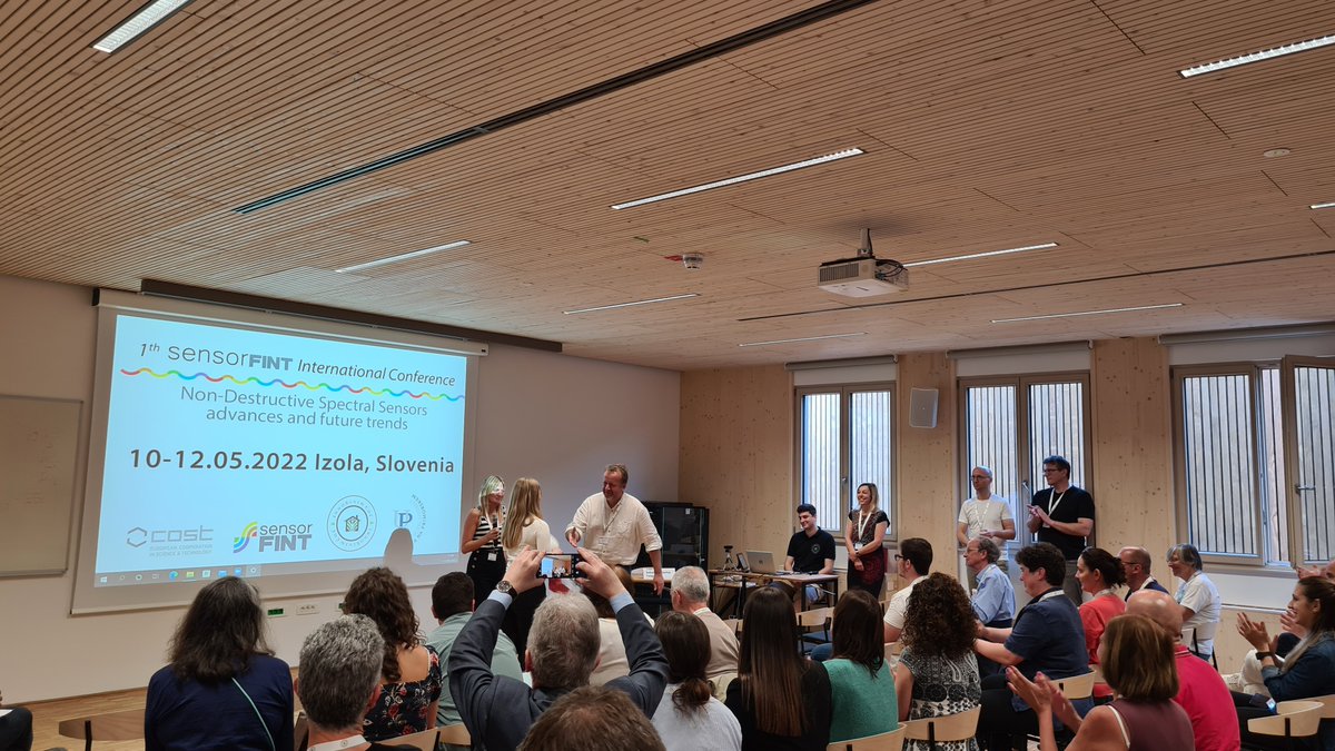 InnoRenewCoE's tweet photo. 🌈 Thank you to all the participants of @sensorFINT - Cost Action CA19145 First International Conference!
#sensorfint #InnoRenew #ndss #nirs #spectroscopy #costaction #costporgramme #slovenia https://t.co/TarYmt77Dw