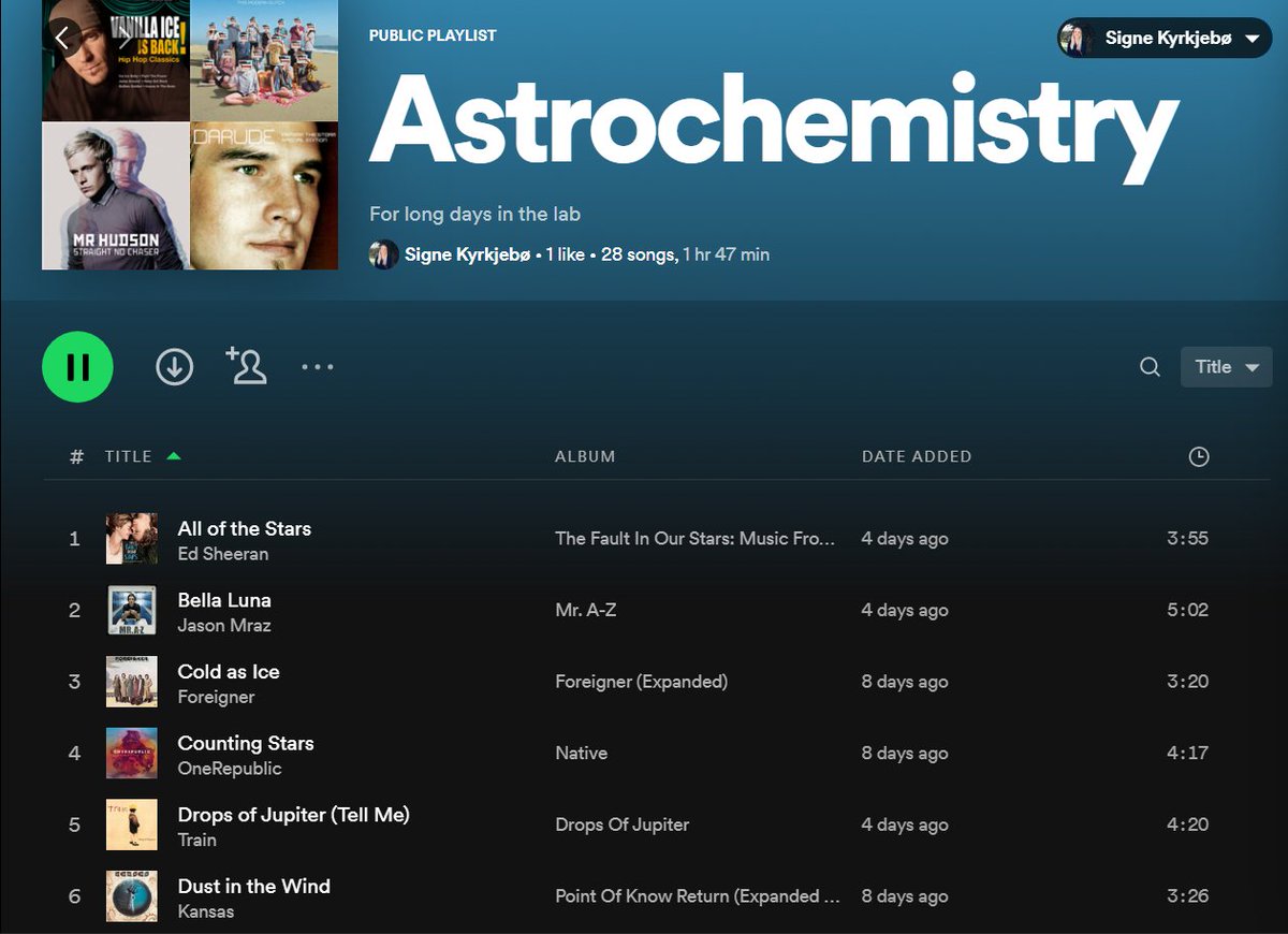 signeky's tweet photo. Still going strong at #ASTRID2! Currently working on an astro-themed playlist, dedicated for long days in the lab 🎶Suggestions are welcome!

#astromusic https://t.co/zxQ4gqSmzK