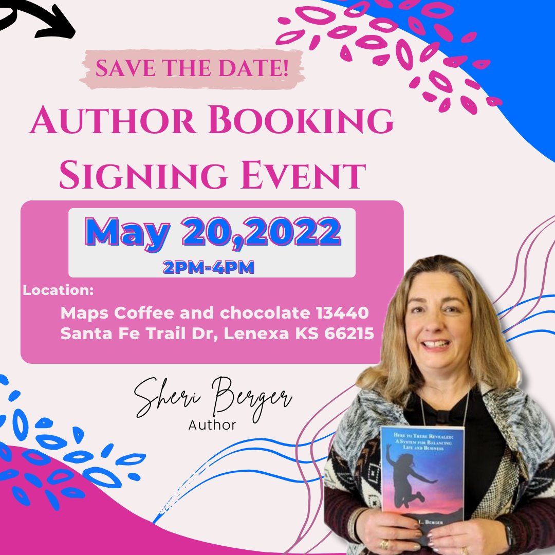 sherilberger's tweet photo. Be sure to stop by "Here To There Revealed:" A System For Balancing Life and Business.

Code HERETOTHERE will get your guests 15% off

( 2 – 4 on the 20th of May).

Register at https://t.co/6RPX41UHCO

#balance #life #business #growth #leadership #success #network https://t.co/rH9uLFaoa6