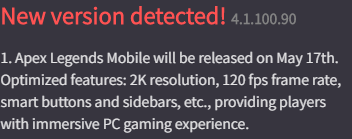 ApexLegendsMo11's tweet photo. 120 FPS Coming to Apex Legends Mobile 😱
#ApexLegendsMobile #ApexMobile #ApexLegends https://t.co/C5mZtF5n1L