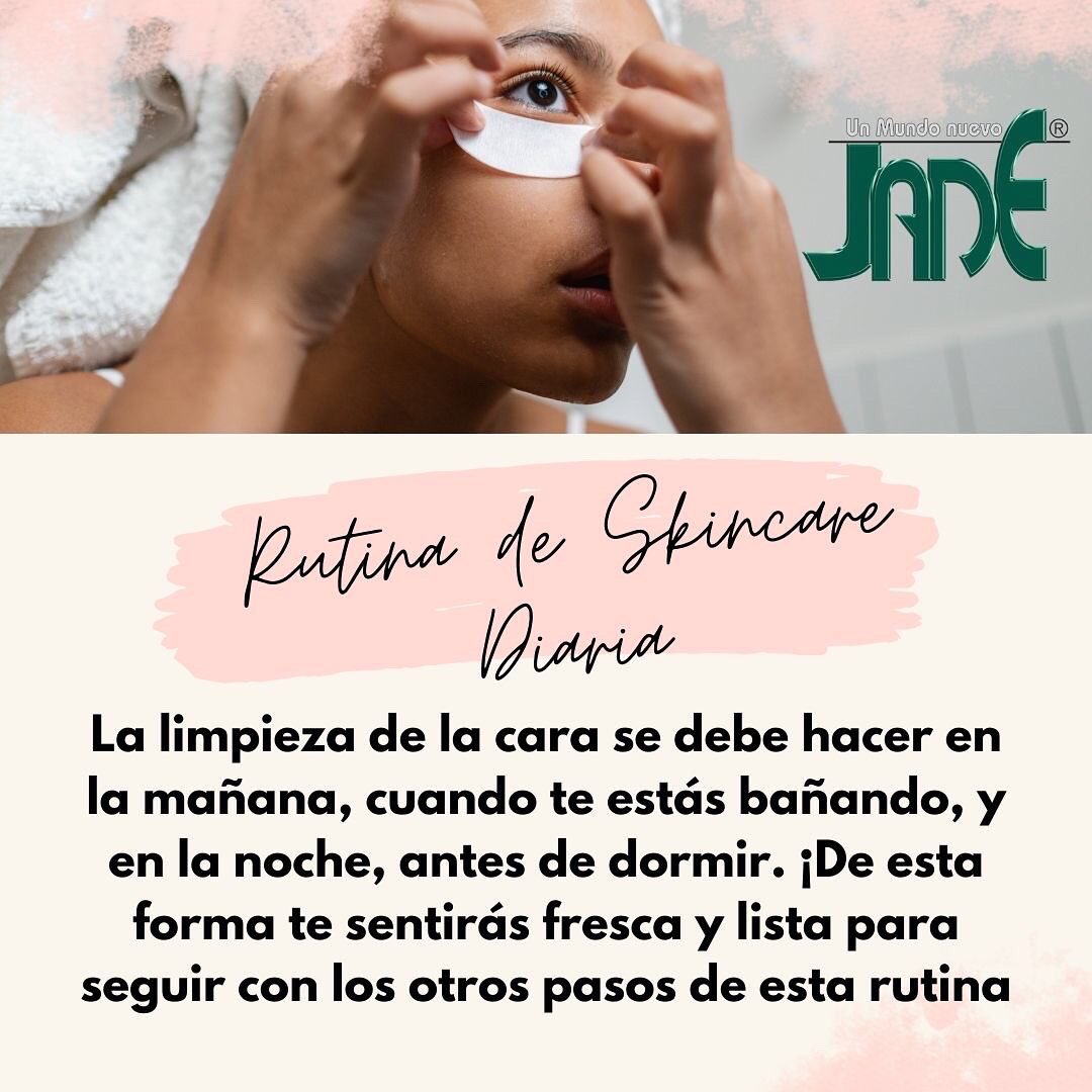 jadeenlinea's tweet photo. Rutina de Skincare. 

👉🏻 Accede a nuestro folleto en 
https://t.co/slnMpLqWsu 

#rutinadeskincare #productosparaelcuidadodelapiel #pielsana #jadevenezuela #jadeenlinea https://t.co/mt6toBbYFQ