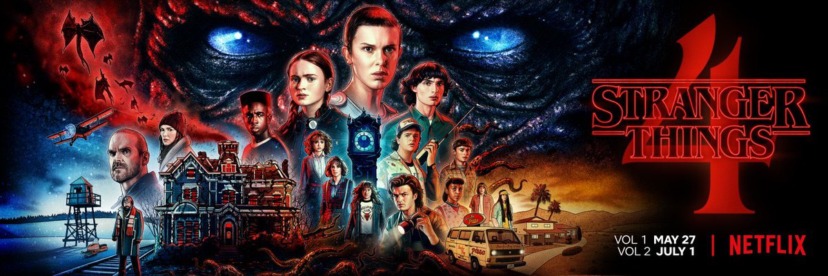 StrangerNews11's tweet photo. Stranger Things 4 Vol 1 will be released in 15 days.📺⚡👽 #ST4 https://t.co/3tvf8Va7z5