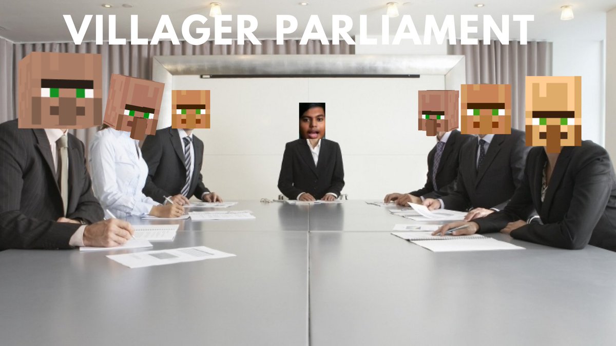 kinetechblog's tweet photo. @pranav_avn You mean............. The Minecraft Villager Community?! https://t.co/e2Dvtg63z4