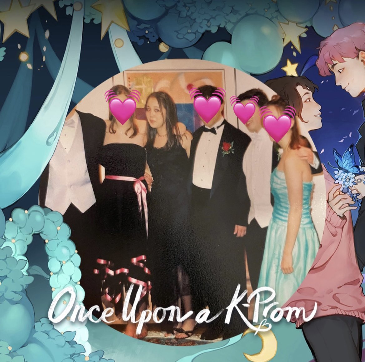 reebsthereader's tweet photo. theres only 1 reason i would share my prom pics & thats @KatCho & ONCE UPON A K-PROM coming out 5/17!✨
& group pics only bc i was so nervous that right after this i spent an hour in the 🚽💩 & missed the couple pics. YAY PROM! https://t.co/SErsFlu1Xc #OnceUponAKProm #promphoto https://t.co/Bo4wi2kAHA