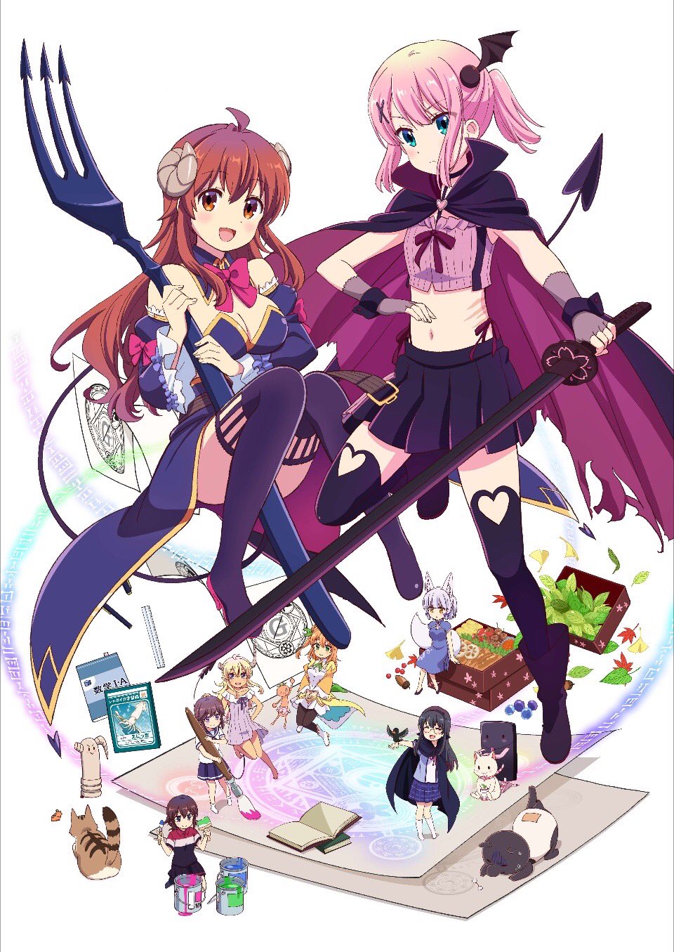 Tvアニメ まちカドまぞく 公式 闇堕ちビジュアル解禁 闇堕ちビジュアル解禁です 合わせて公式hpも闇堕ちしておりますので ぜひチェック T Co 78l5tyujqe まちカドまぞく 2丁目 T Co Ftpnys2llt Twitter