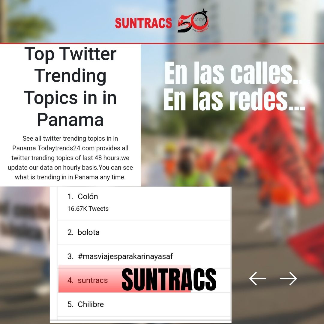 SuntracsPanama's tweet photo. CERCO MEDIÁTICO / MANIPULACIÓN A LA MASAS:
Estamos en las calles junto al pueblo y nos posesionamos en las redes; sin embargo, los medios intentan manipular.
Los medios callan y las redes hablan https://t.co/OPsLsE1x2J