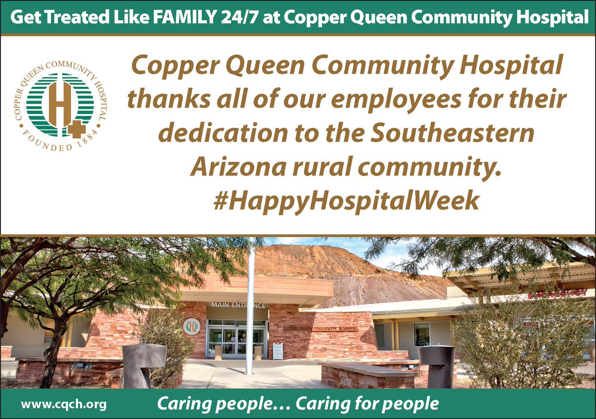 CopperQueenHosp's tweet photo. https://t.co/EwX75E0q0l