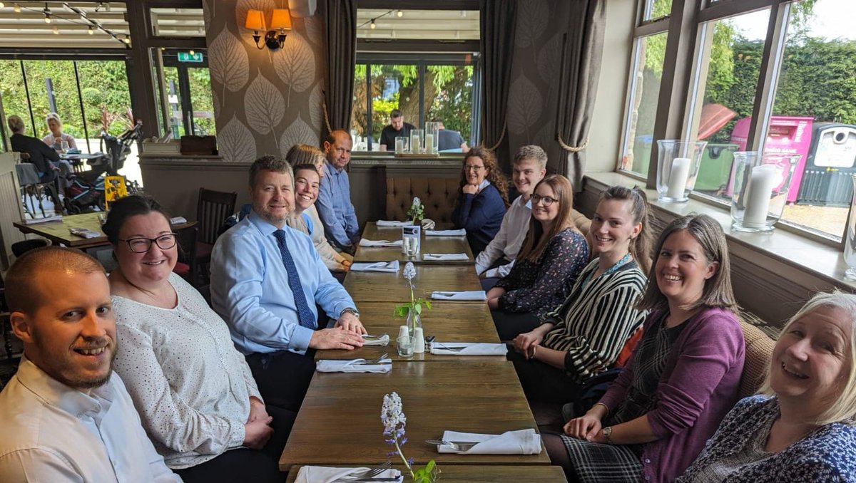WhitesidesCA's tweet photo. Great team lunch at the @TheBrownleeArms today welcoming Alethea and Barry to the team! 
Brilliant food and the service to match! #team #horsforth #poshnosh https://t.co/fJvcvpWPuy