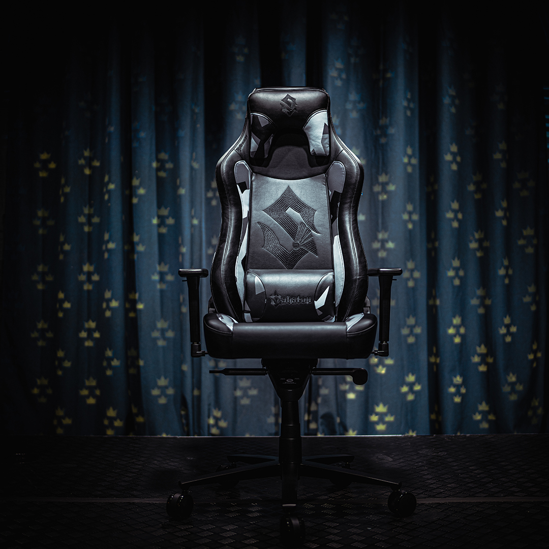 sabaton's tweet photo. ❗ALERT❗Friends, our popular Arrozzi Sabaton chair is back in stock. Want to game, work or simply chill out in ultimate comfort and style while staying true to your heavy metal roots? The throne awaits you! Make it yours 👉https://t.co/iHXMj7J1x1
#sabaton #metalgamer https://t.co/3hpcCdzbQ0