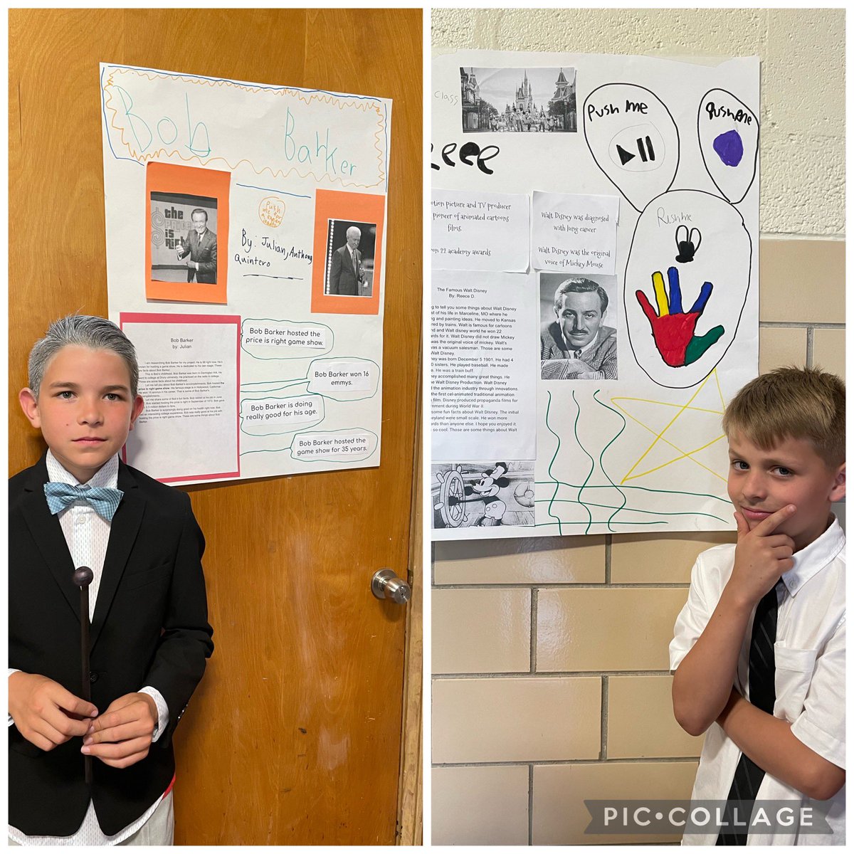 3rd Grade Famous Missourian Wax Museum was a success!! Kids did a great job today! Thanks to all that popped in!! <a href="/EllisElementary/">Ellis Elementary</a> #MrsObieGrade3 forgot to snap more pics but here’s a few!