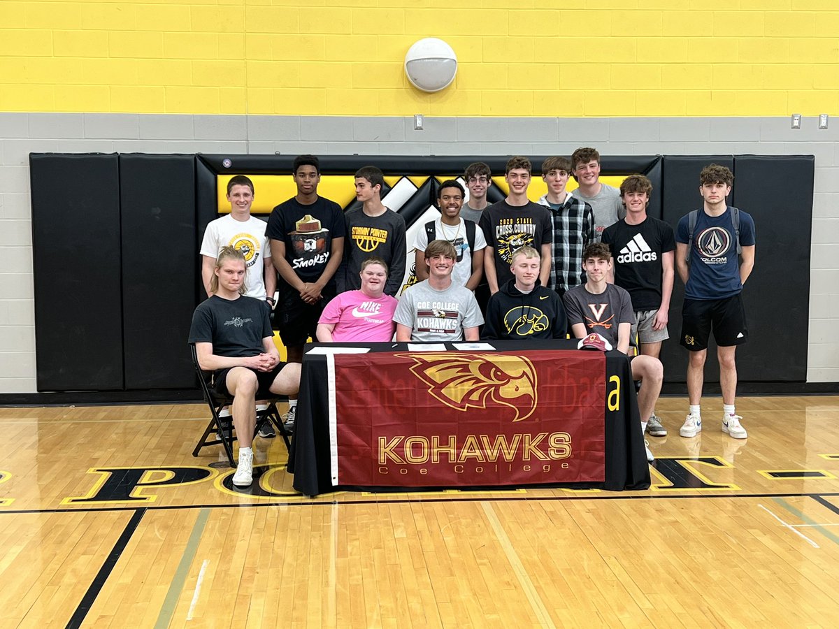 CpUhoops's tweet photo. Great week for CPU Boys Basketball! In one week we had the @KCRG_Sports athletes of the week banquet for @plibolt23 & @elilarson18 plus Eli signed to run at @RUNWARTBURG & @josephDufoe signed to run track & play football @CoeXCTF @Kohawk_Football
#ProudCoach #ALLinCPU https://t.co/p0FdxCunWI