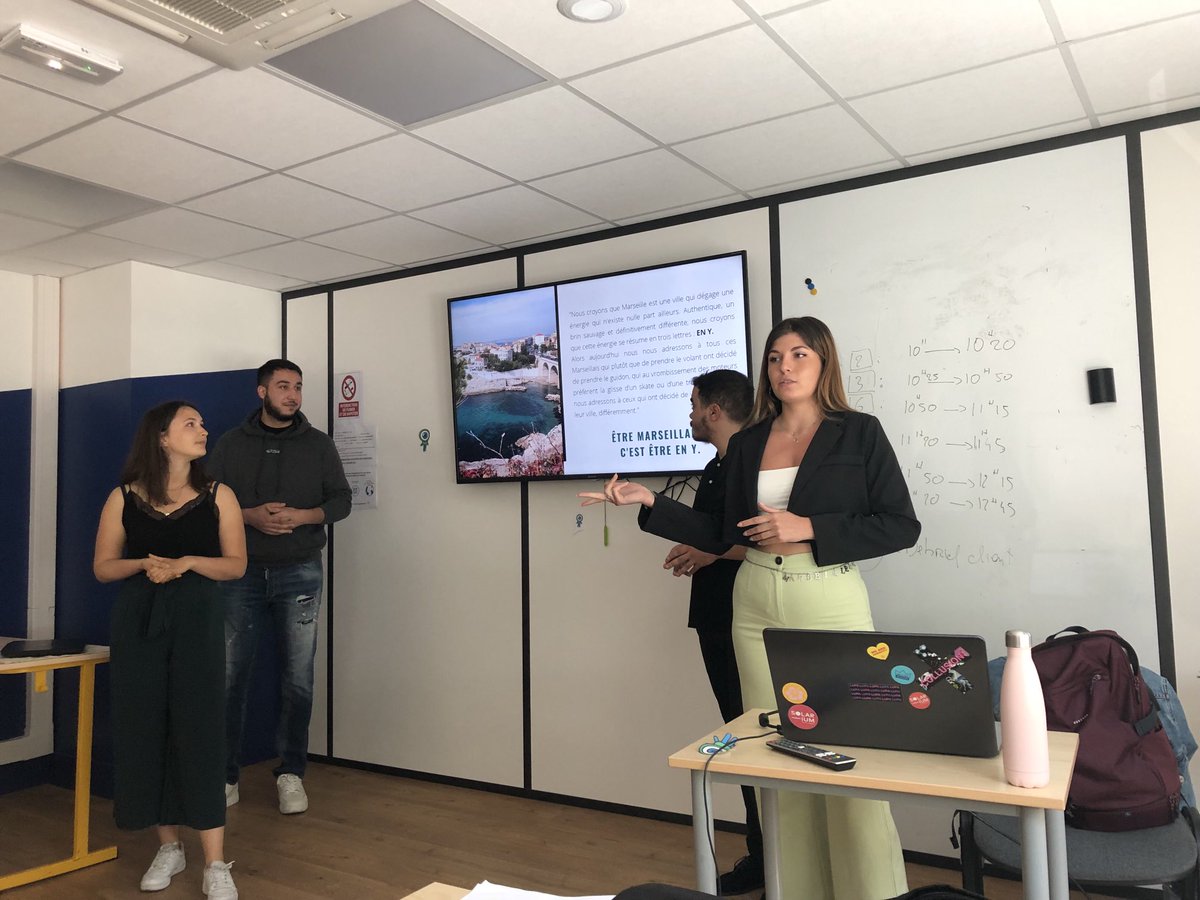 Gometmedia's tweet photo. [On aime] Un grand merci et bravo aux etudiant(e)s de ⁦@MS_Marseille⁩ promo #ECS et ⁦@SUPDEWEBMars⁩ pour leur travail de pro sur le brief de ⁦@Gometmedia⁩ : « vous irez loin ! » big-up à master DJ Francis ! #Pasapas #cyclop #enY #cyclopolis #velhorizon #espair https://t.co/amV4DxxvBy