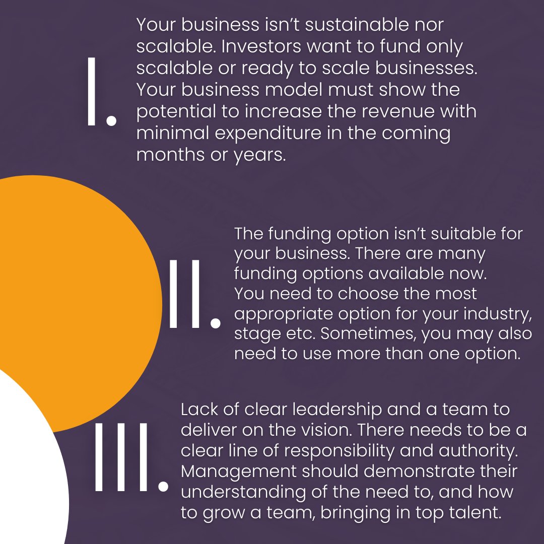 Investpro_gh's tweet photo. There are many more reasons that could be listed here, but strategies for fundraising must be tweaked to account for the different blend of business, industry, investors etc. Raising external funding is hard work and shouldn’t be treated as an afterthought. Hire a consultant. https://t.co/0Yp6X9FP8R