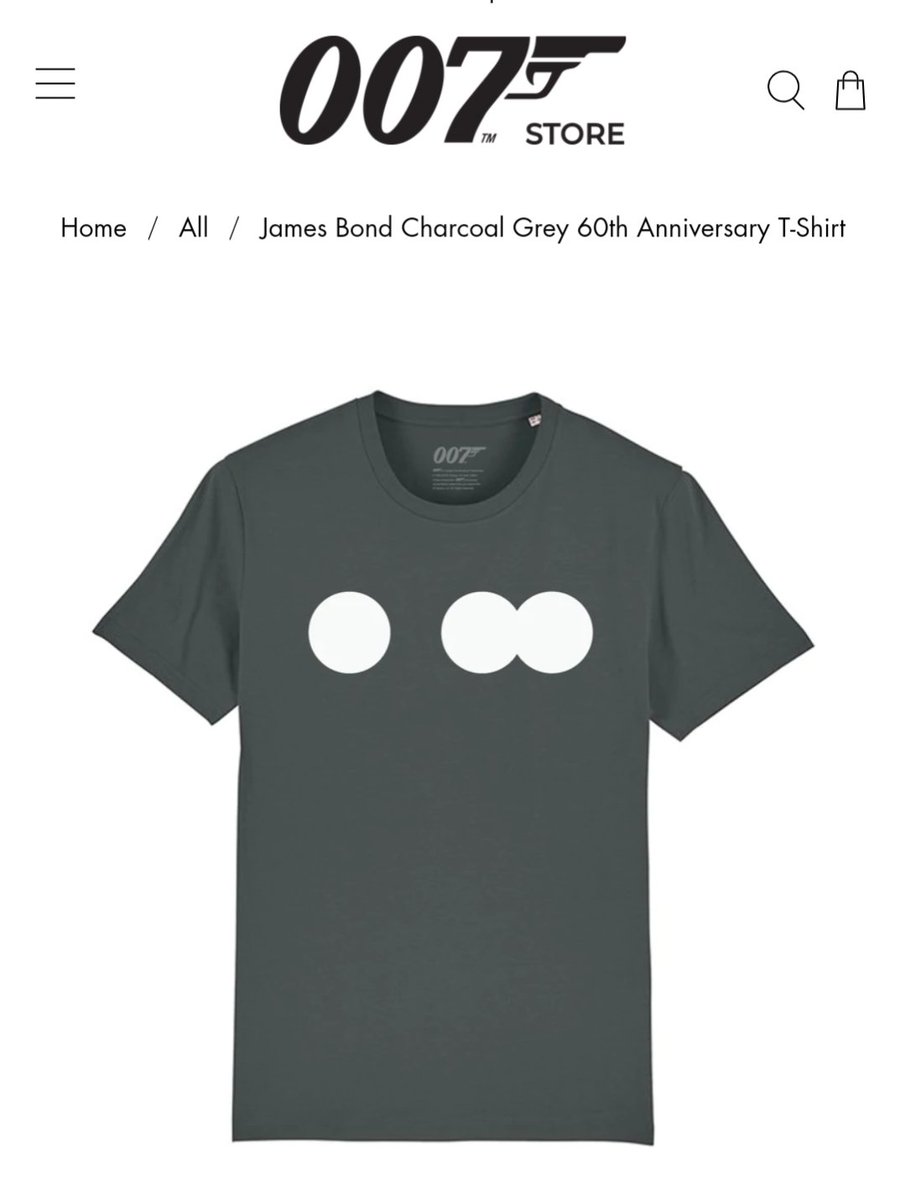 TheTchaikovsky's tweet photo. The holes in the new 007 merch are perfect if you like showing off your superfluous papilla. https://t.co/okHFfG6mjs