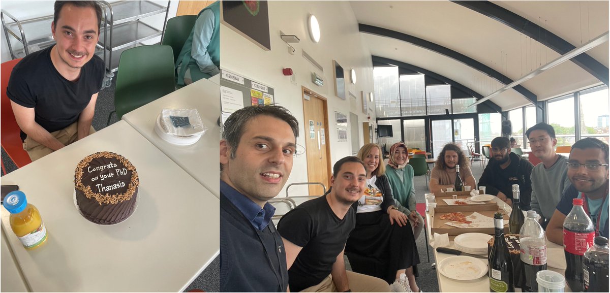 Pleased to announce that Thanasis Tsalikis has successfully defended his #phdthesis with flying colours!🥳🍾🥂
Thank you <a href="/pedro_cutillas/">Pedro Rodriguez Cutillas</a> and <a href="/almut_schulze/">Almut Schulze 🧬🔬</a> for your useful comments and discussion!