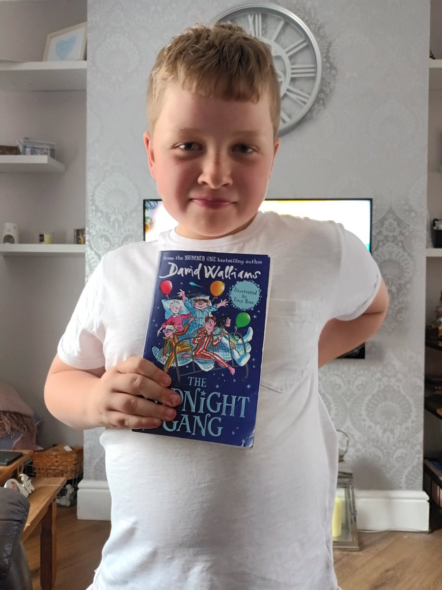 NickyPoskitt's tweet photo. Im so proud of Jacob for reading all 478 pages of #themidnightgang
He doesn't let dyslexia stop him from enjoying a great book 😊👏👏👏 @EPA_Y5_Y6 https://t.co/RPLInifMxI