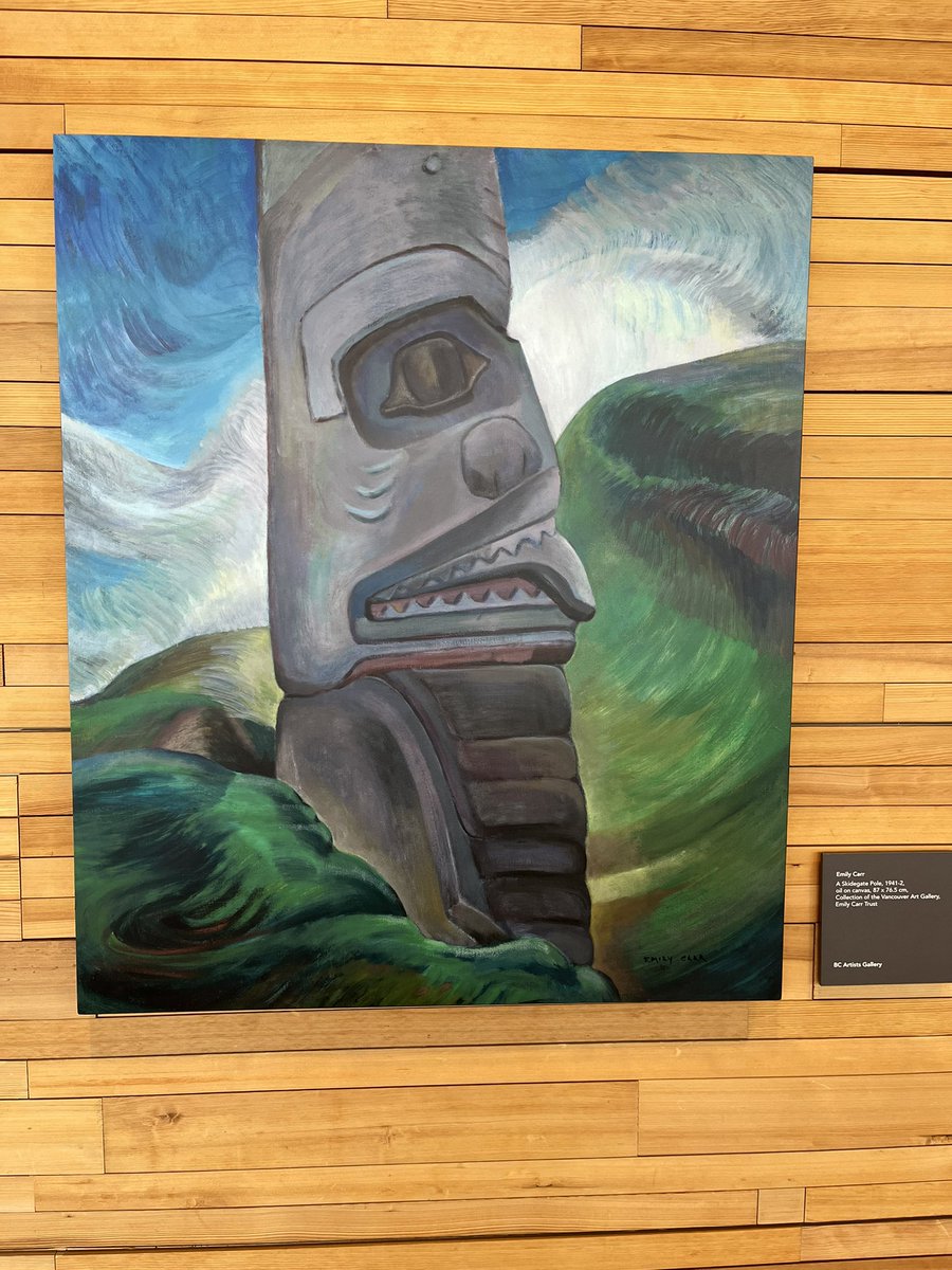 Every time I come to the Vancouver Convention Center I visit this gorgeous Emily Carr original on the third floor. It’s worth the walk! #POSNA2022