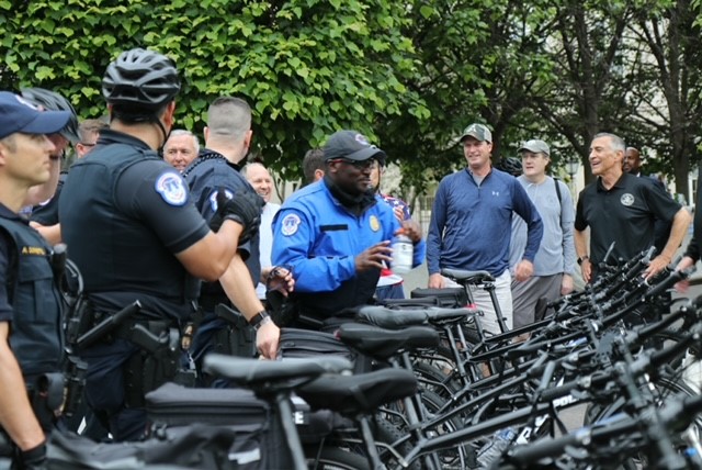 RepPfluger's tweet photo. Honored to join @GOPLeader for the Back the Blue Bike Tour honoring law enforcement officers, including two Concho Valley Sheriff's Deputies who lost their lives in the line of duty last year.

Law Enforcement officers are heroes. Proud to #BackTheBlue https://t.co/CHlaC0629U