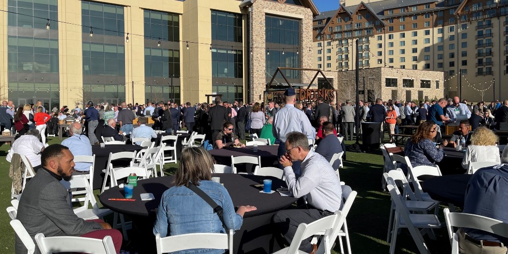 TargetGov's tweet image. We are enjoying the SAME-JETC Conference. Checkout our highlights from the general session and welcome reception.

There is still time to connect with us at booth#822. The TargetGov team will be at the booth until 1:00pmMT.

#SAMEJETC #Targetgov
