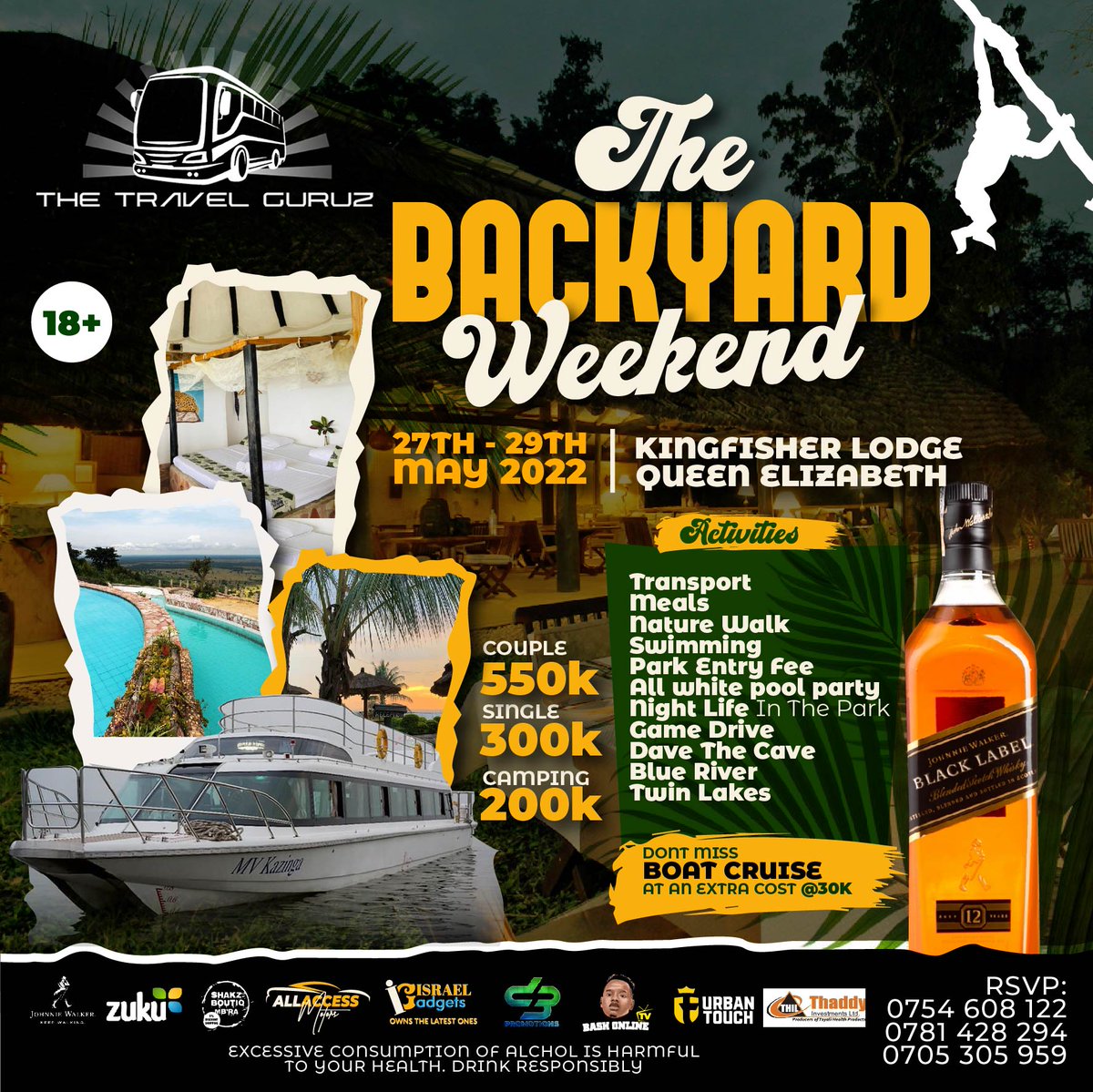 TwesigyeEmmanu8's tweet photo. The Backyard Weekend Season one......Hosted by @DeRiddimselekta @Mc_Kacheche 
Secure ur slots earlier https://t.co/ClXELeL0vJ
