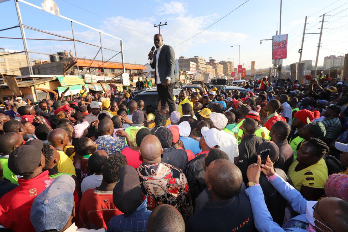 SakajaJohnson's tweet photo. Roysambu, Zimmerman, Kahawa West asanteni sana. Your resolve is clear. A city of order and dignity; hope and opportunities for all. #LetsMakeNairobiWork #KenyaKwanza https://t.co/ij34tvu3Am