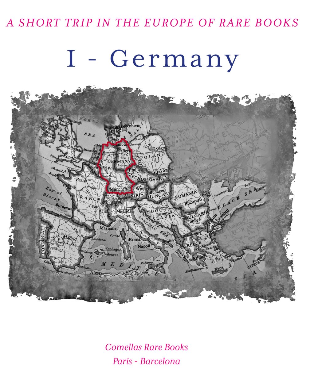 LibrosRarosCom's tweet photo. NEW CATALOGUE!
What about a short trip in the Europe of rare books? First stop: Germany! 
https://t.co/EVYLaFBSoQ

#antiquebooks #antiquarianbooks #rarebooks #oldbooks #livresrares #livresanciens  #newcatalogue #collection #specialcollection #bibliophile  #germany #allemagne https://t.co/nLGqs4Nt8O