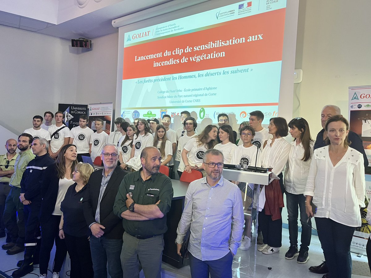 Bernard_Capelli (@bernard_capelli) on Twitter photo La problématique des incendies en Corse traitée par les élèves du Fium’Orbu de l <a href="/accorse/">Académie de Corse</a> avec le <a href="/UnivCorse/">Università di Corsica</a> le @PnrCorse <a href="/ONF_Officiel/">Office national des forêts</a> bravo pour ce travail remarquable en lien avec #edd #biodiverte 💪 La problématique des incendies en Corse traitée par les élèves du Fium’Orbu de l <a href="/accorse/">Académie de Corse</a> avec le <a href="/UnivCorse/">Università di Corsica</a> le @PnrCorse <a href="/ONF_Officiel/">Office national des forêts</a> bravo pour ce travail remarquable en lien avec #edd #biodiverte 💪