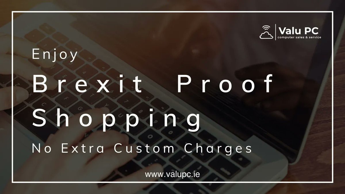 Valupc's tweet photo. Did you know you can enjoy Brexit Proof shopping when you shop online at https://t.co/haMCpp6ejG? 

💻 - https://t.co/haMCpp6ejG

#ComputerSales #Brexit #BrexitProof #VAT #VATCharges #Customs #CustomCharges #NoCustoms #CustomsPaid https://t.co/SNBeRpHIP7