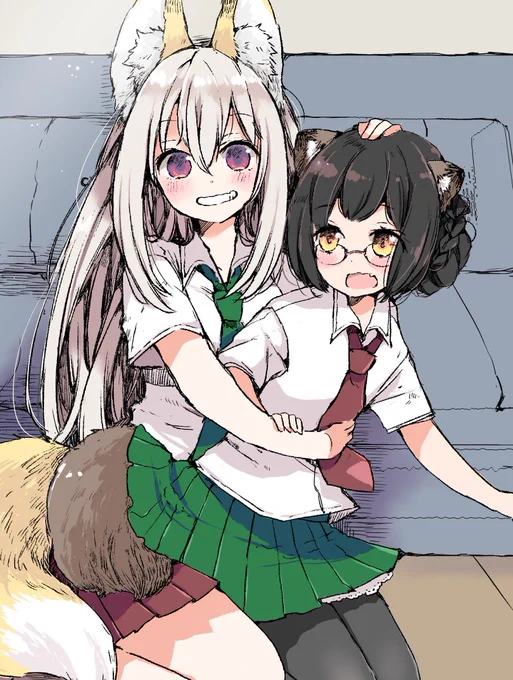 #見た人もなにか無言で2人組をあげる 
