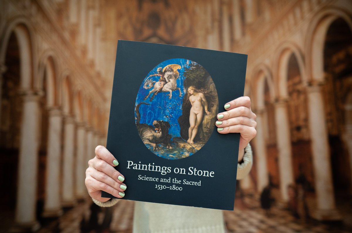 StlArtMuseum's tweet photo. Did you get a chance to see #PaintingsOnStone yet? Grab yourself a copy of the exhibition’s catalogue from our #SLAMShop today to learn more about the unusual artistic tradition of artists painting directly onto polished stone surfaces. 
Shop online: https://t.co/lnc1ZqqZ4c https://t.co/5rh5fn8Tq0