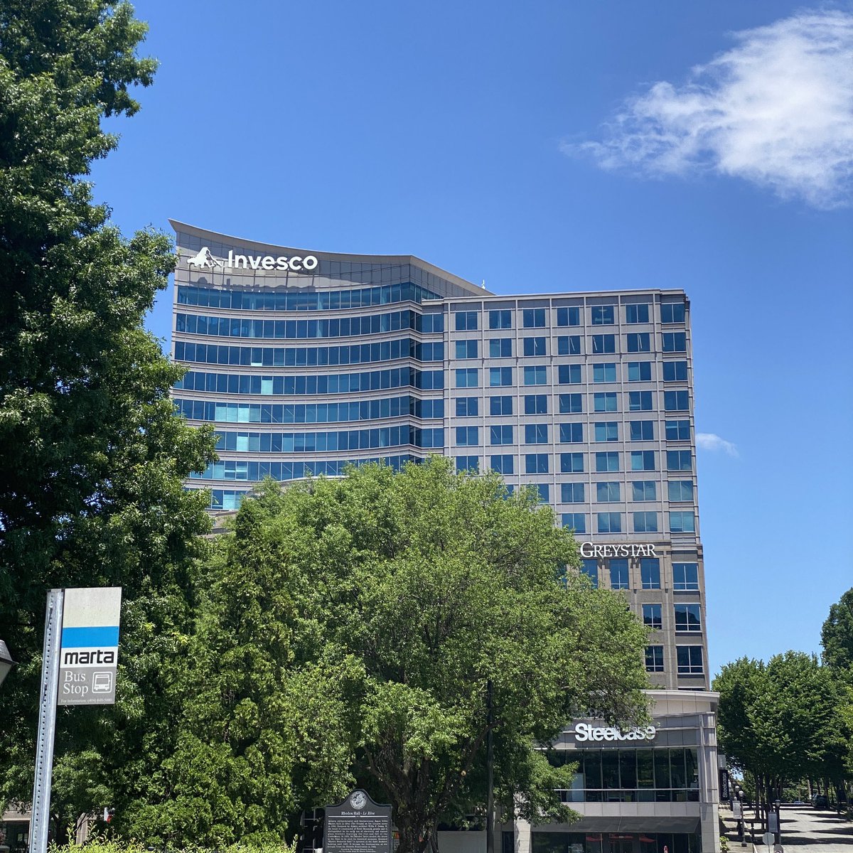 BREAKING: We are here at the <a href="/InvescoUS/">Invesco US</a> headquarters in Atlanta at their annual shareholder meeting, demanding that they divest from the Wyatt Detention Center and drop the lawsuit against Central Falls.