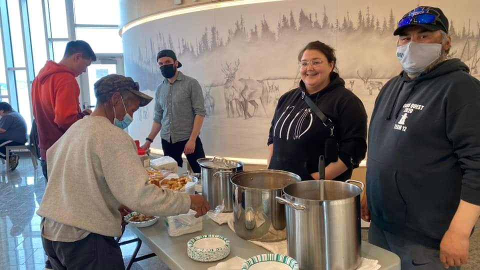 Thank you to everyone that came out to enjoy some tuttuvinik and watch our Tuttusiugiannik Project presentation in Nain. We went through pictures and videos from the trip and talked about all the things we did out on the land. Nakummek!