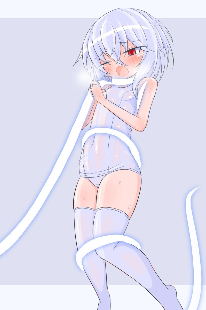 絵509号「ノエさん」
やられ立ち絵(首絞め持ち上げ) 