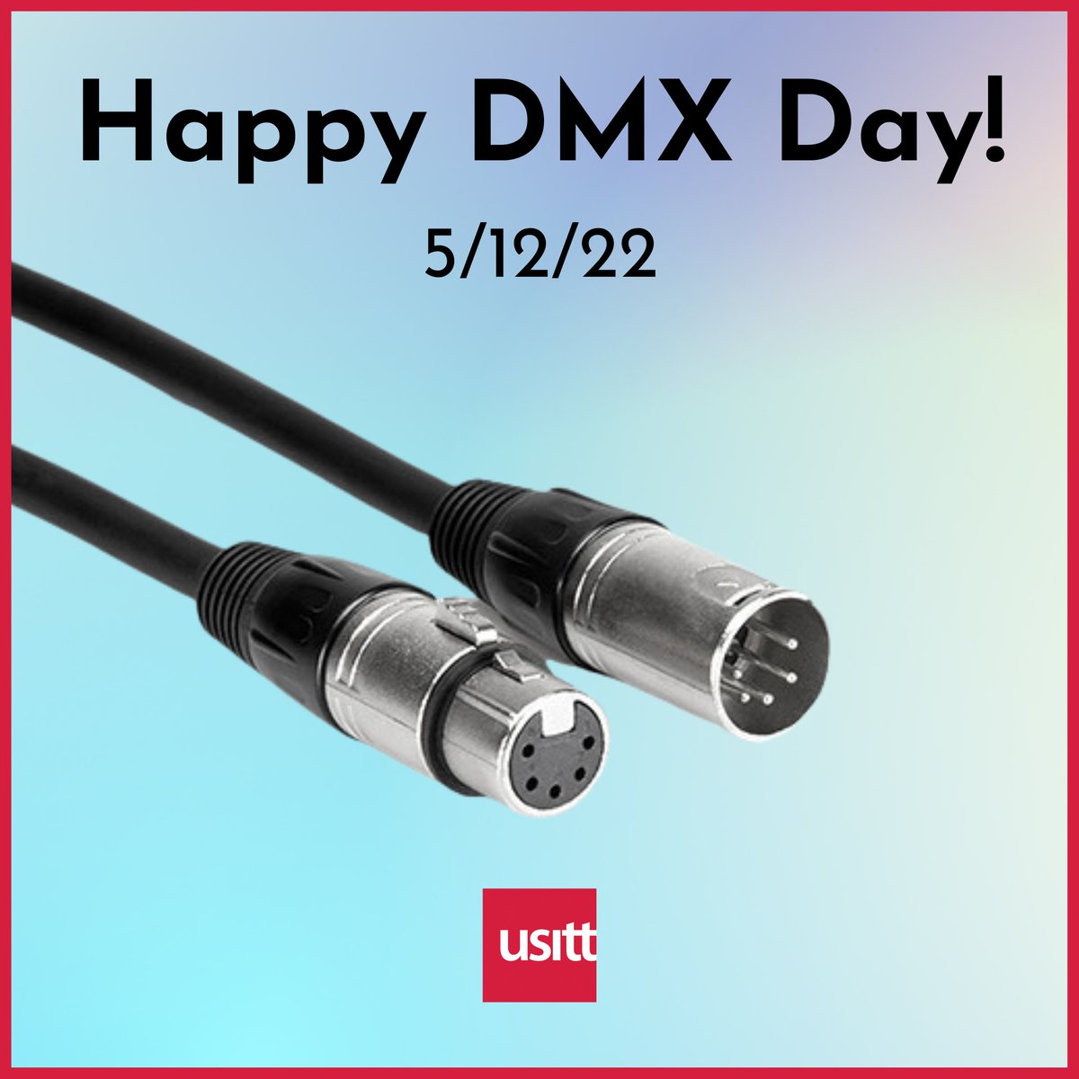usitt's tweet photo. Wishing everyone in the technical theatre and live entertainment space a Happy DMX Day today! The DMX512 is a standard for digital communication networks that are commonly used to control lighting and effects.

#DMXDay #DMX512 #Lighting #LightingTech https://t.co/CHNaKSgSS2