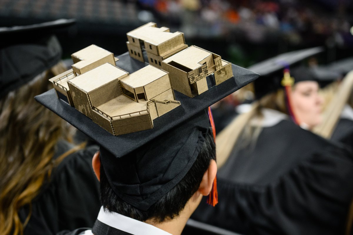 ClemsonUniv's tweet photo. There's nothing better than a 🧵 of #ClemsonGraduation caps... ⤵️ https://t.co/v3Q2atc5sL